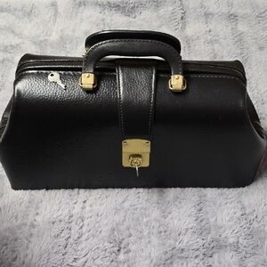Black Leather Doctor's Bag